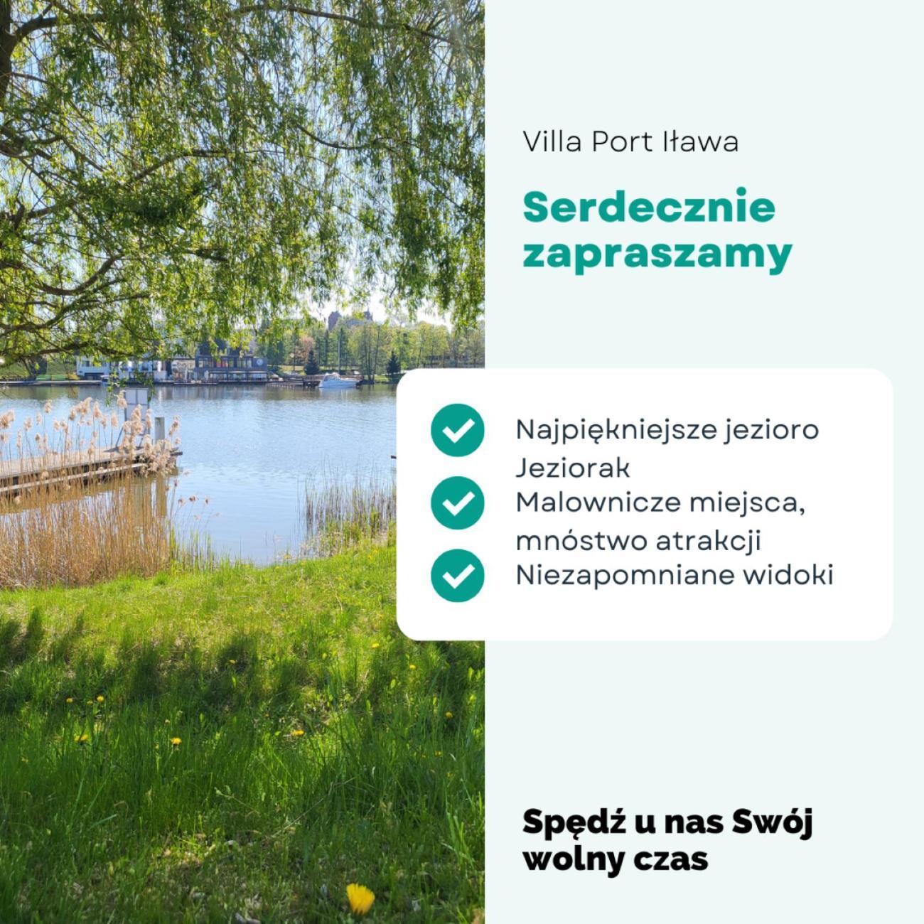 Villa Port Iława Exterior foto